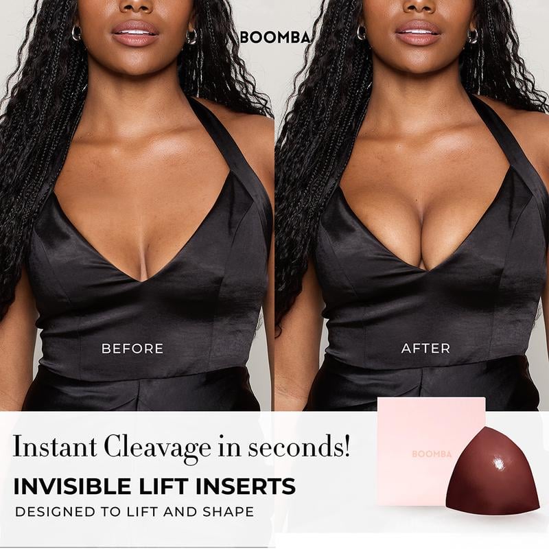 💕Best Seller-60% OFF💜Lift Inserts for Bras – Lightly Padded, Double-Sided Adhesive👙 Reusable, Washable • Natural Lift • Seamless Under Clothing ✨