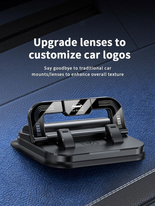 Car phone holder 360 degree rotation, suitable for car navigation in-car dashboard