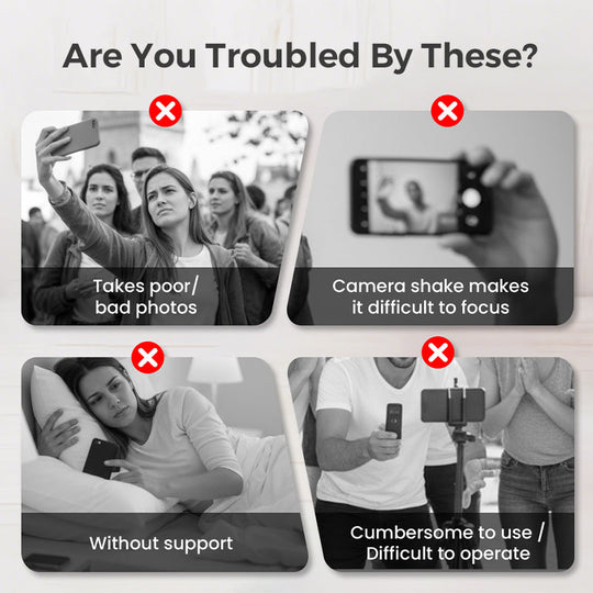 💖Bluetooth Camera Grip with Remote Shutter