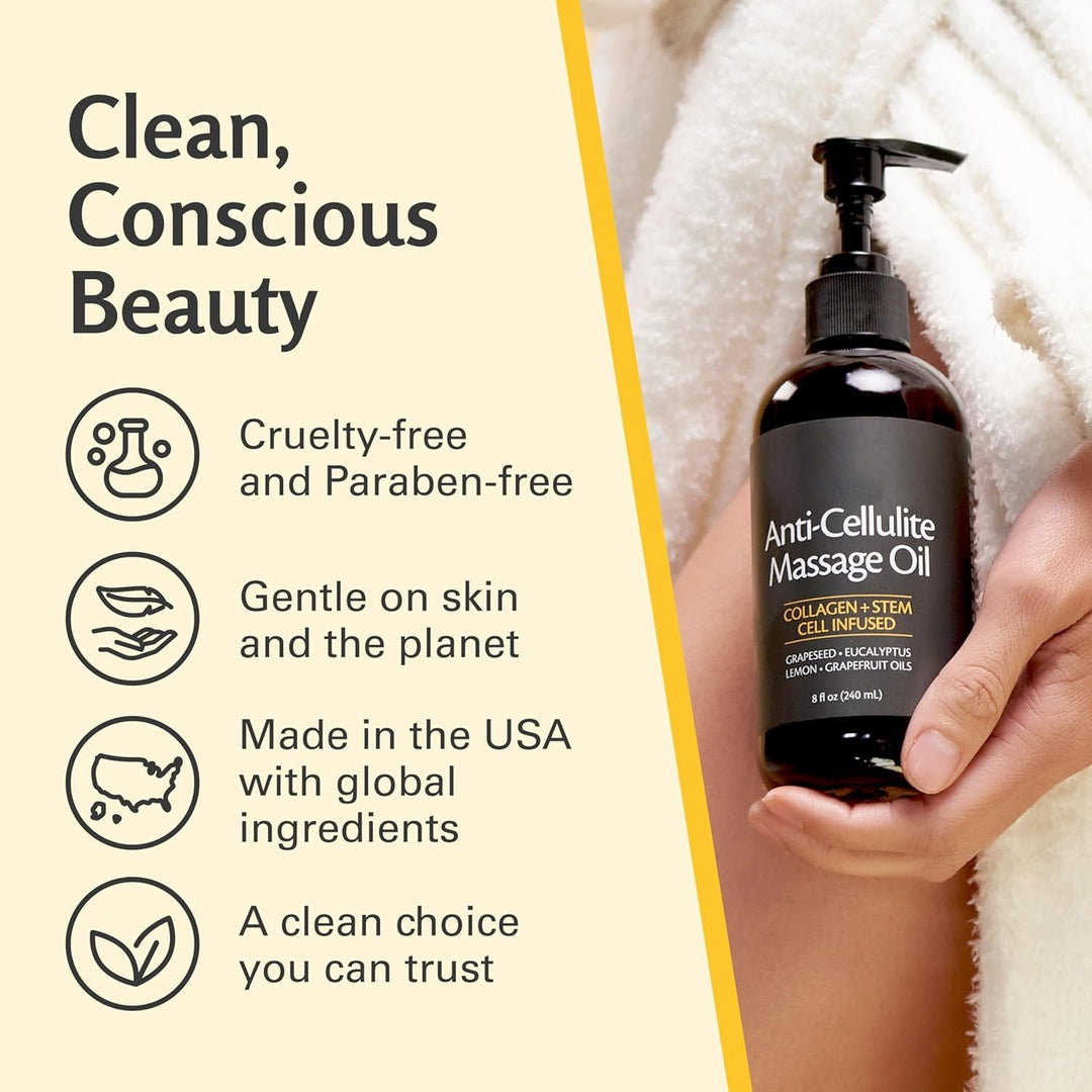 🏆Buy More Save More⚡ 50K+ SOLD! Almost Gone-💥Age-Defying Revival Collagen & Stem Cell Body Oil
