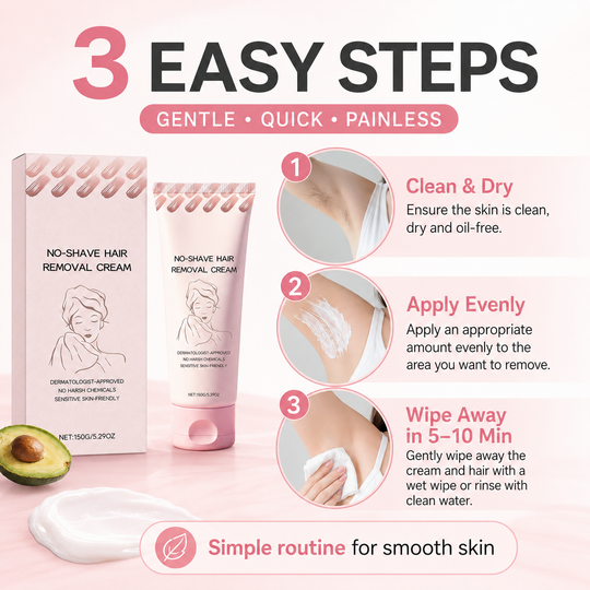 ⏰ SUMMER FLASH SALE – 50% OFF ☀️ Get Baby-Smooth Skin Instantly! Nourishing Depilatory Cream That Gently Removes Hair & Refines Texture. Stock Up Now! 🧴💖