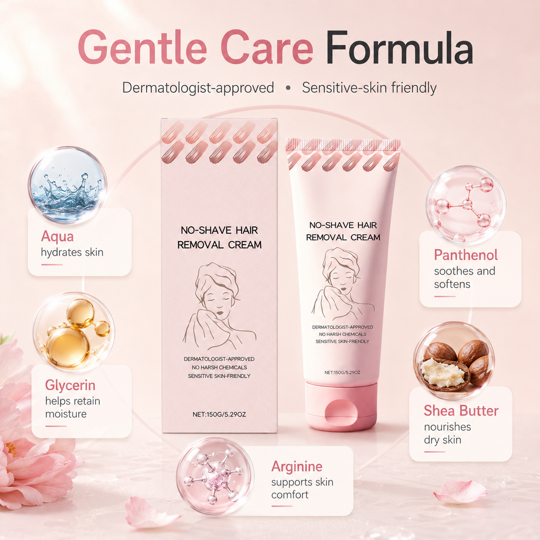 ⏰ SUMMER FLASH SALE – 50% OFF ☀️ Get Baby-Smooth Skin Instantly! Nourishing Depilatory Cream That Gently Removes Hair & Refines Texture. Stock Up Now! 🧴💖