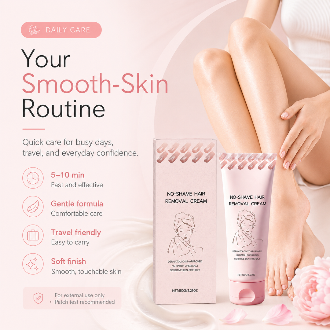 ⏰ SUMMER FLASH SALE – 50% OFF ☀️ Get Baby-Smooth Skin Instantly! Nourishing Depilatory Cream That Gently Removes Hair & Refines Texture. Stock Up Now! 🧴💖