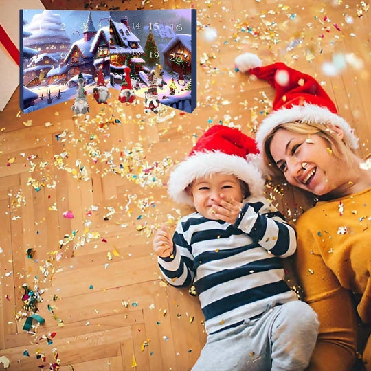 🎃🎅 Calendario de Advento 2025 con elfos (50 % de desconto)