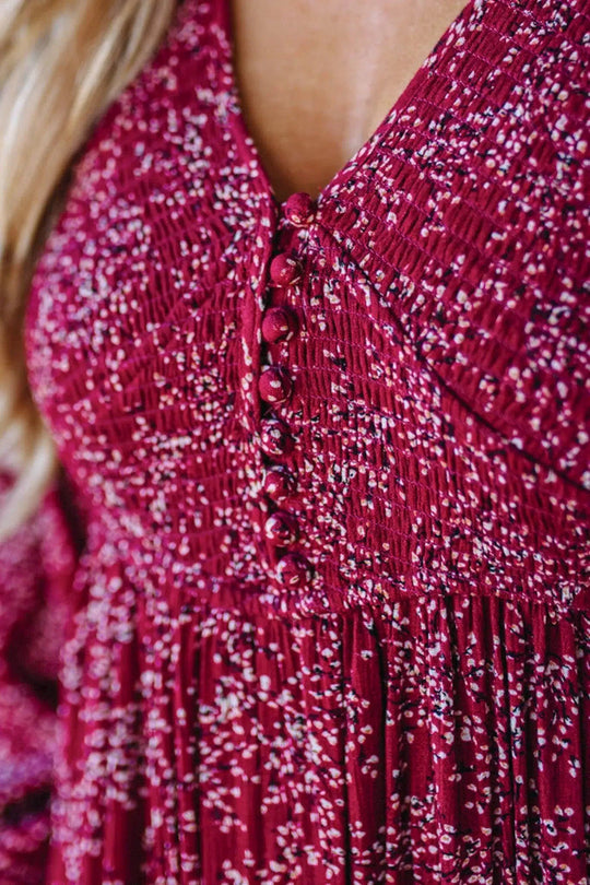 🌺¡60% DE DESCUENTO AHORA! ✨ Vestido largo de rayón floral con cintura fruncida para mujer: corte favorecedor, tejido ligero &  Estilo boho elegante 💃