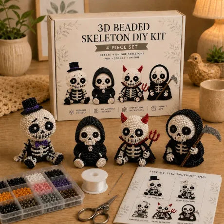 🏆Limited Time Sale 50% OFF🧵✨Petite 3D Beaded Animal Craft Kit