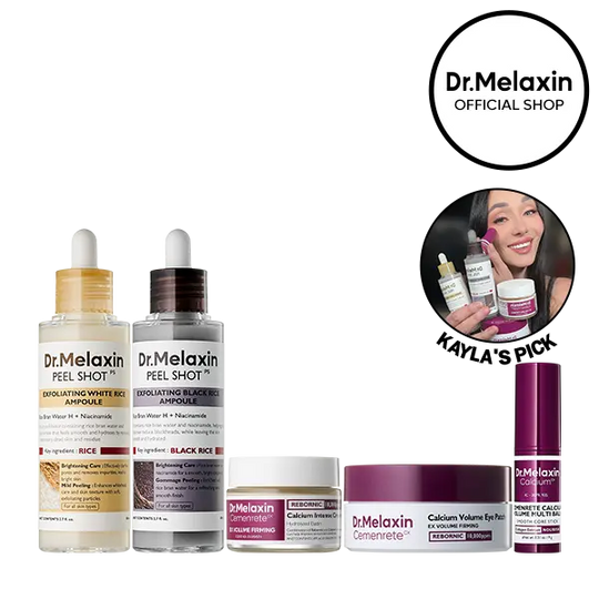 [Dr.Melaxin Official Kayla's Pick] Kayla's Clear Firm Skincare Set Firming Balm Exfoliating Ampoule for Radiant, Healthy Skin