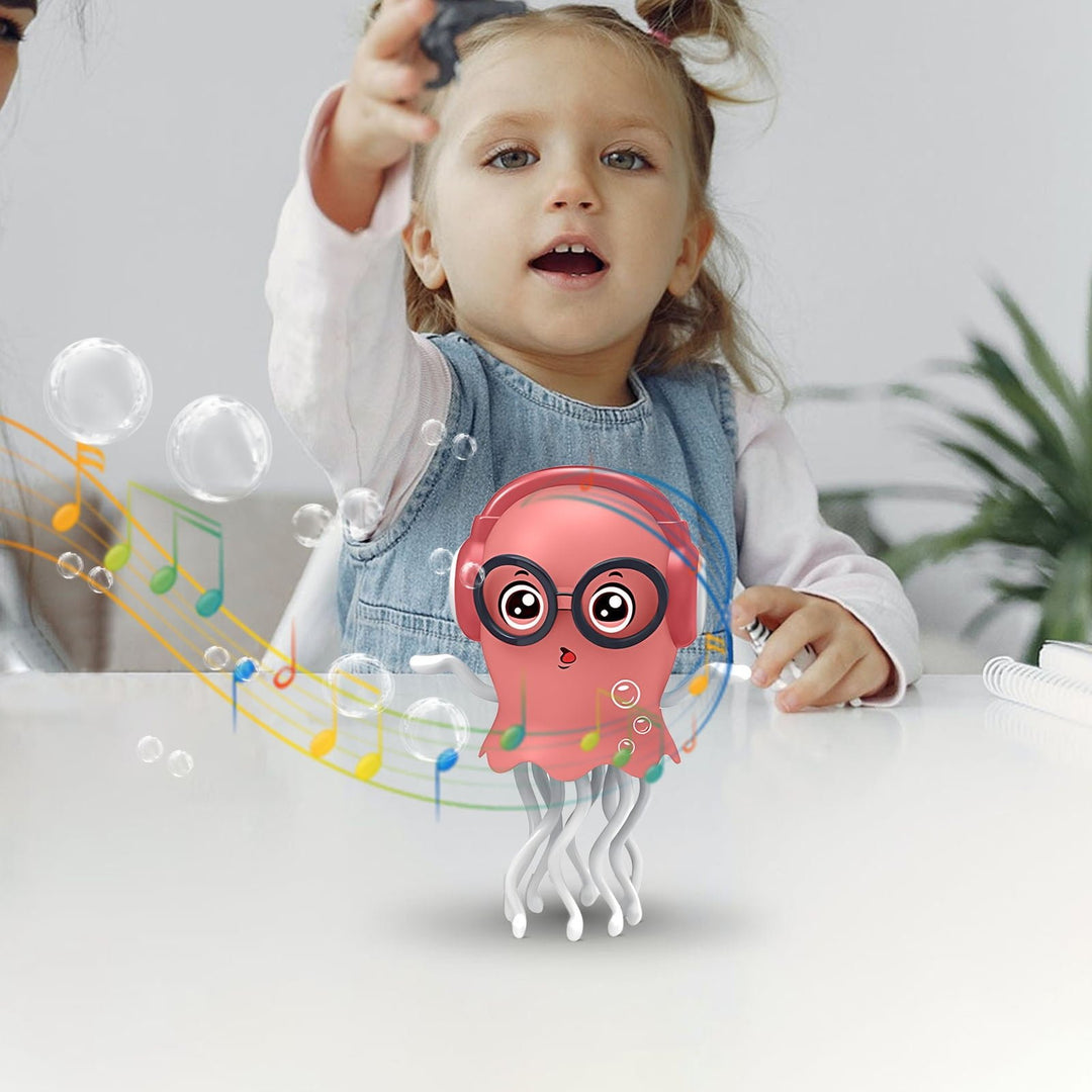 🏆Hot Sale⚡Magic Dancing Octopus Toy： LED Lights, Music & Smart Obstacle Avoidance