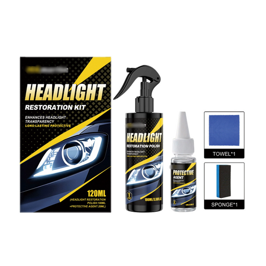 🚗Hot sale -30% OFF🚗 Professional Headlight Polish and Sealant Kit