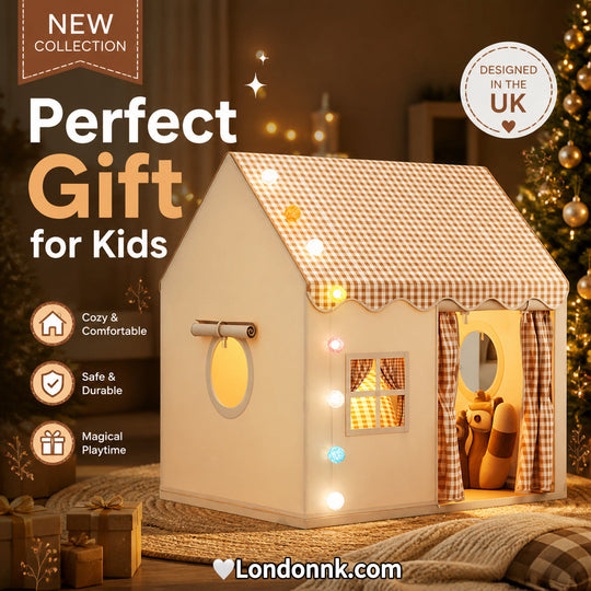 🏰 49% OFF NOW! ⏰ Children's Play Tent Castle – Spacious & easy to set up – Breathable fabric, perfect for indoor or outdoor fun – encourages imaginative play ✨🧸