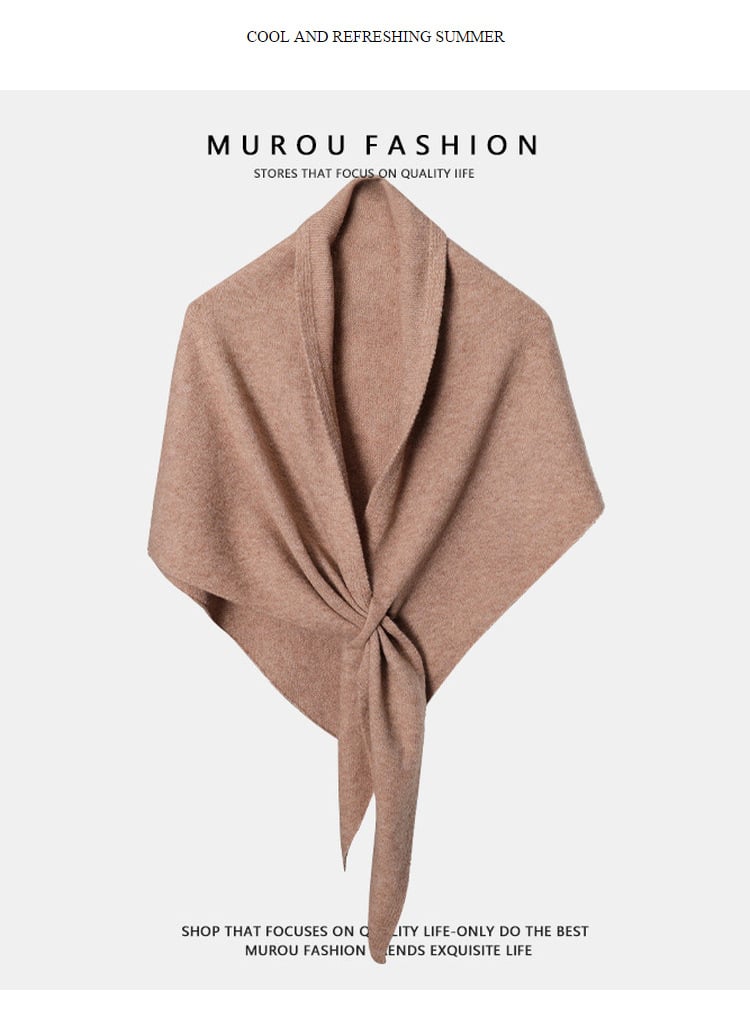 Last Day Promotion - 50% OFF💖Women's Solid-Color Cashmere Scarf, Your Everyday Touch of Elegance!🍂