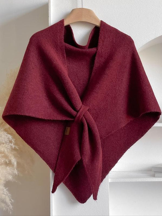 Last Day Promotion - 50% OFF💖Women's Solid-Color Cashmere Scarf, Your Everyday Touch of Elegance!🍂