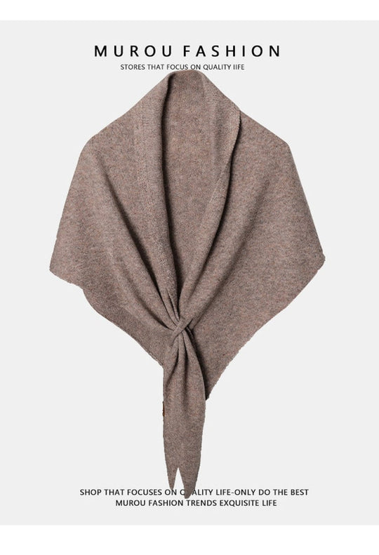 Last Day Promotion - 50% OFF💖Women's Solid-Color Cashmere Scarf, Your Everyday Touch of Elegance!🍂