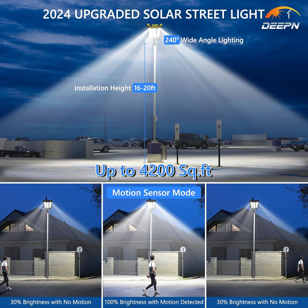 🎁Limited-time offer!💥☀️Ultra Bright Solar Led Street Light System