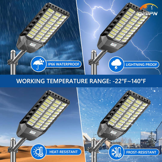 🎁Limited-time offer!💥☀️Ultra Bright Solar Led Street Light System