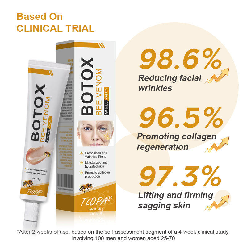 (Made and Shipped from USA) 🧑‍⚕️TLOPA® Botox Bee Venom Wrinkle Removal Cream- LAST DAY 70% OFF🔥