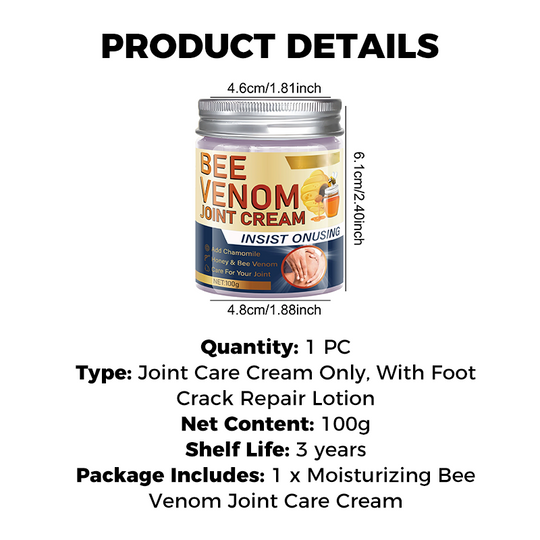 Moisturizing Bee Venom Joint Care Cream