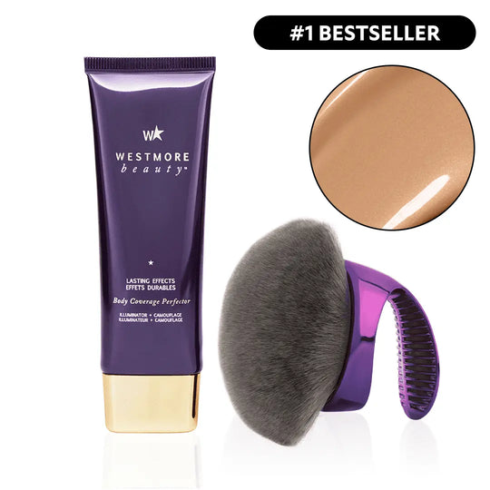 💞LAST DAY SALE 30% OFF💜✨Body Coverage Perfector – Waterproof, Lightweight & Flawless Body Makeup