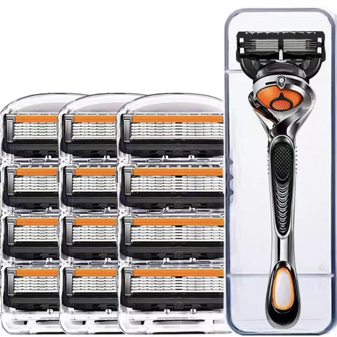🔥Smart Shave Angebot – 24 Hochleistungs-Rasierklingen + GRATIS Griff