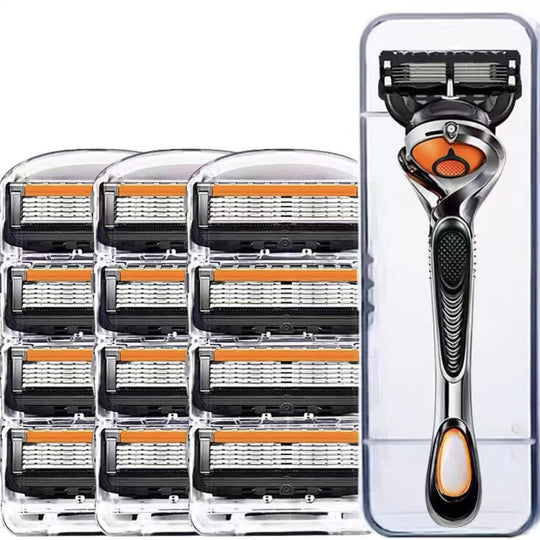 🔥Smart Shave Angebot – 24 Hochleistungs-Rasierklingen + GRATIS Griff