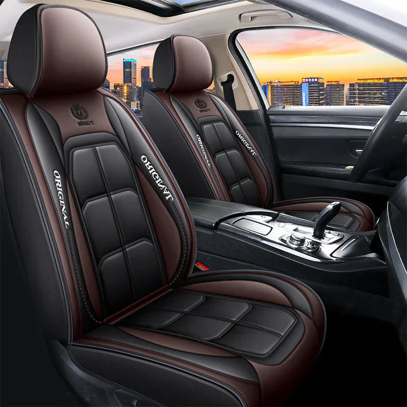 🔥2026 Hot Sale 50% OFF&Free Shipping🔥Premium Leather Front Seat Covers – Universal Fit for Sedans, SUVs & Trucks