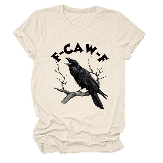 🤩Surprise Price: Only £14.99!!🖤🐦‍⬛F-Caw-F Funny Crow T-shirt