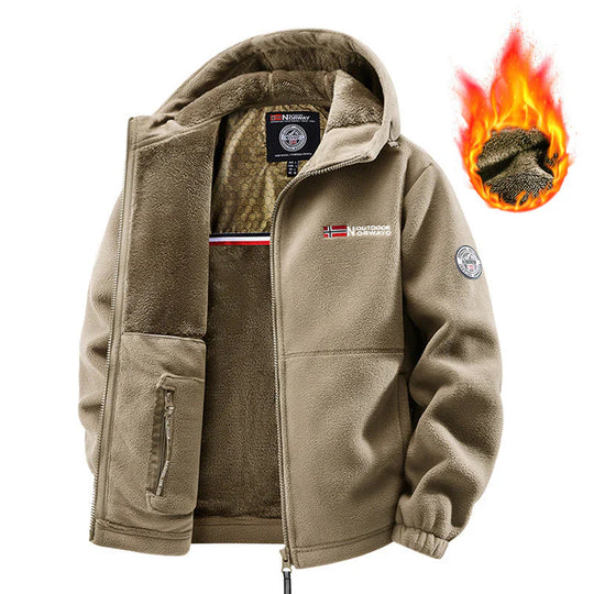 🔥LAST DAY PROMOTION - 50%OFF🔥Upgraded Unisex Hooded Casual Graphene Heated Insulated Jacket (with Internal Pockets)