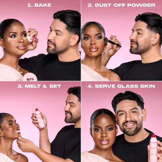 ONE SIZE by Patrick Starrr Powder Melt Glass Setting Spray 100ml