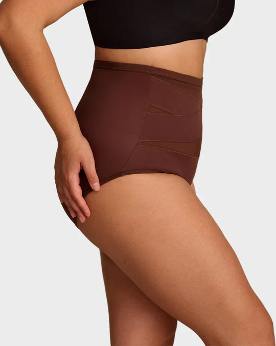 🌸Last Day-Buy 1 Get 3 Packs✨Plus-Size High-Waist Cross Tummy Control Panties