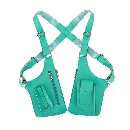 Borsa a tracolla regolabile sotto le ascelle in pelle premium per uomo & Donna