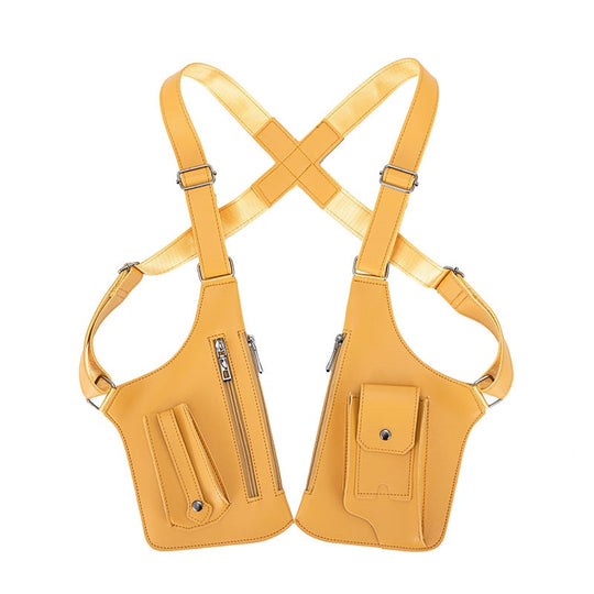 Borsa a tracolla regolabile sotto le ascelle in pelle premium per uomo & Donna