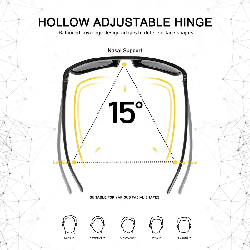 🌟🕶️Premium Polarized Sports Sunglasses – Designed for Golfers🏌️