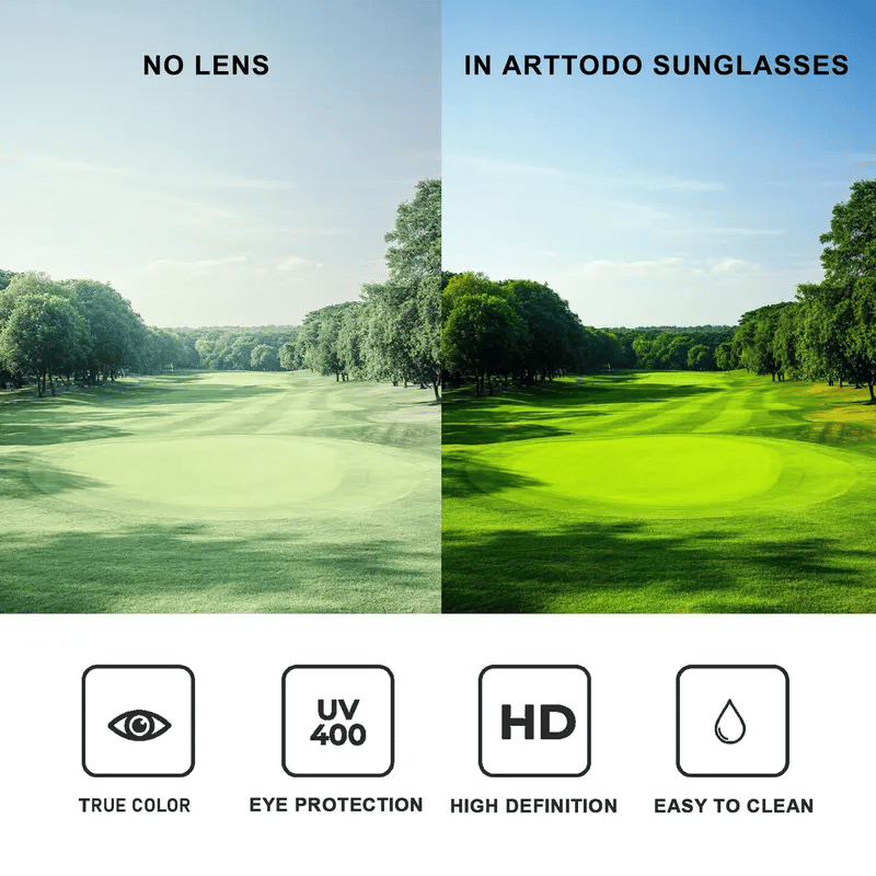 🌟🕶️Premium Polarized Sports Sunglasses – Designed for Golfers🏌️