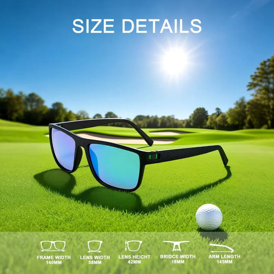 🌟🕶️Premium Polarized Sports Sunglasses – Designed for Golfers🏌️