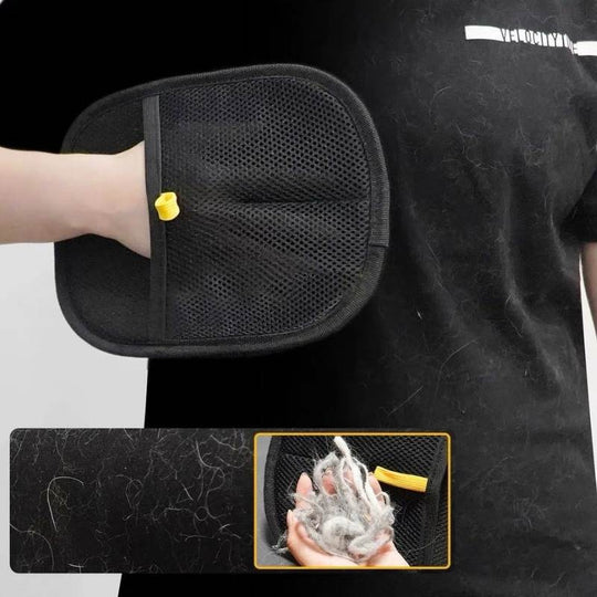 ⚡ 50K+ SOLD! 🎁Reusable Electrostatic Pet Hair Removal Glove - Works on Clothes, Couch, Car & All Fabric Surfaces