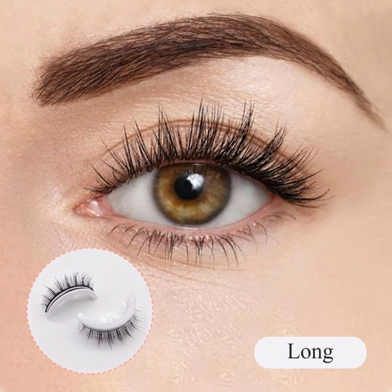 🏆 Last Day Special Price £9.99 ! 🔥 Buy One Get One Free 🎁  💐Waterproof & Reusable Self-Adhesive Eyelashes