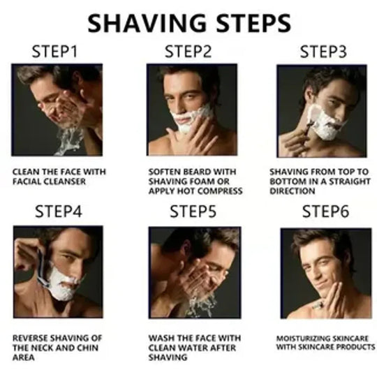 🔥Smart Shave Angebot – 24 Hochleistungs-Rasierklingen + GRATIS Griff