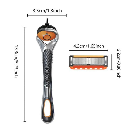 🔥Smart Shave Angebot – 24 Hochleistungs-Rasierklingen + GRATIS Griff