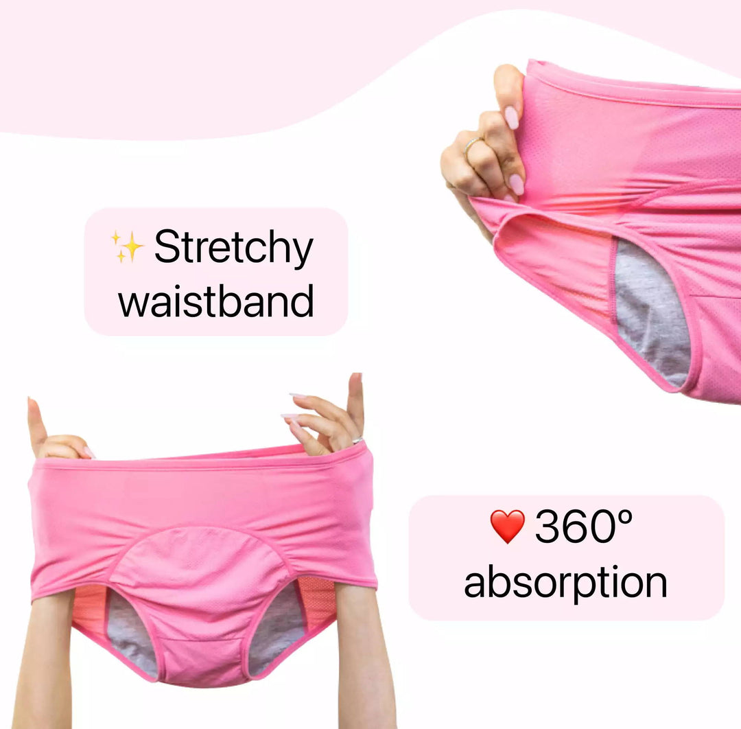 🎉Limited stock available 50% OFF🎉2025 Best Seller High Waist Leak proof panties✨Butter-Soft & Stretchy🍃
