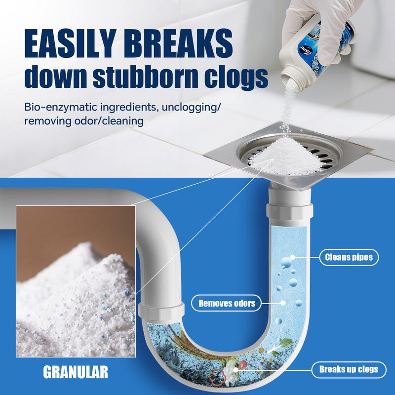 Strong Drain Cleaner for Kitchen & Bathroom