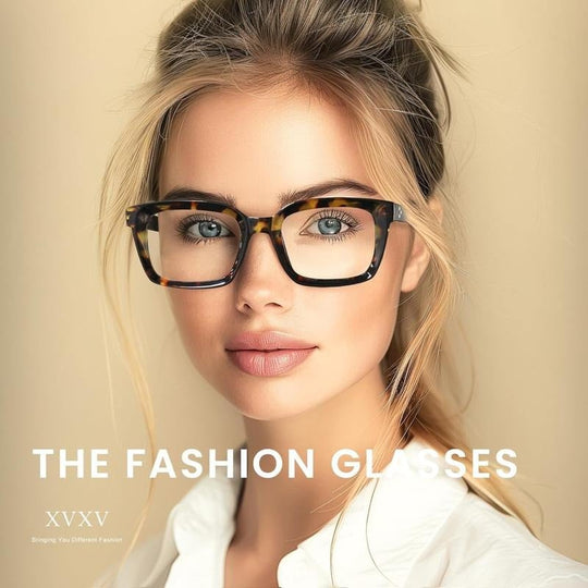 ✨👓Tortoiseshell Reading Glasses – Blue Light Blocking Oversized Square Readers