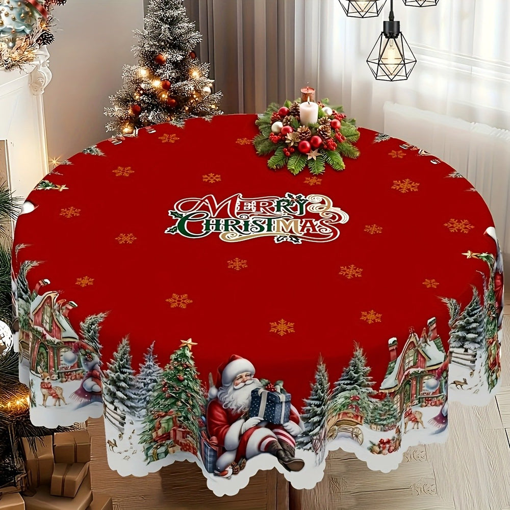 💥DERNIER JOUR DE VENTE -50%⏰50 000+ VENDUS ! ✨Nappe de Noël