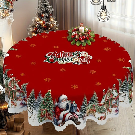 💥DERNIER JOUR DE VENTE -50%⏰50 000+ VENDUS ! ✨Nappe de Noël