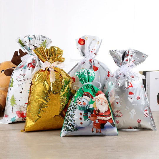🎅Saldi di Natale - Sconti fino al 50%🔥Sacchetti regalo natalizi con coulisse MerryPouch