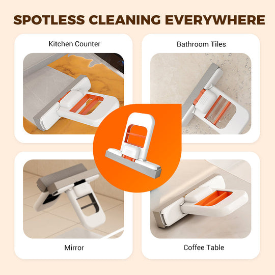 ⏳Limited-Time Special !🎁Buy more, save more💥Mini Portable Self-Squeezing Mop