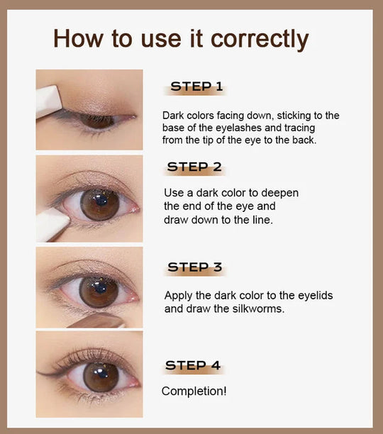 Gradient Three-Color Eyeshadow Stick