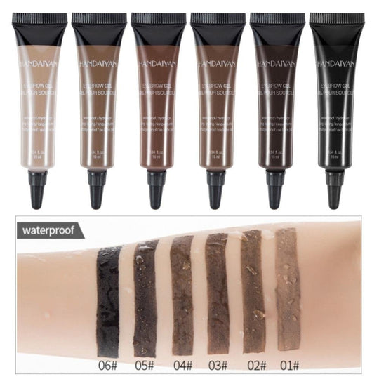💕Long-lasting Waterproof Smudge-proof Liquid Eyebrow Gel/Tint(With Free Brush)