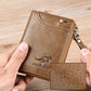 🔥Hot Sale 50% Off🔥🎁Men's Leather Zip Wallet (RFID Protected)✨