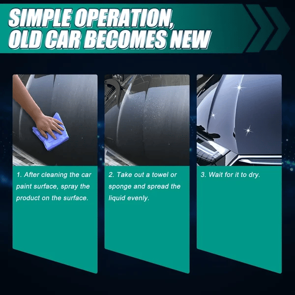 ✨ 3 in 1 High Protection Quick Car Coating Spray