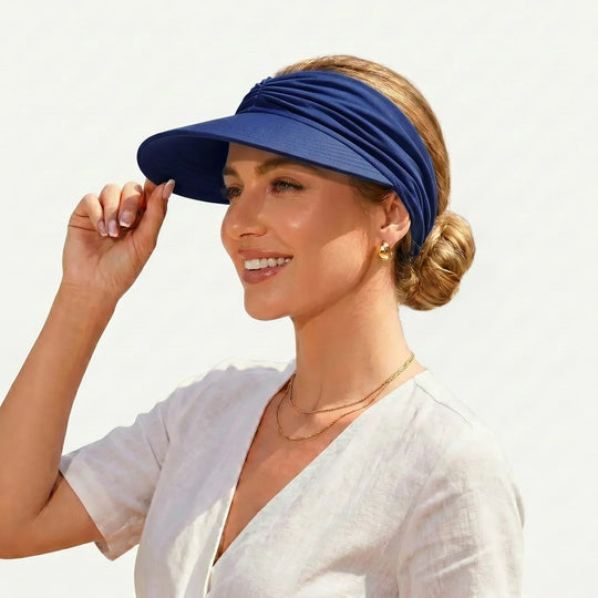 💕UPF 50+ Sun Visor Ponytail Hat